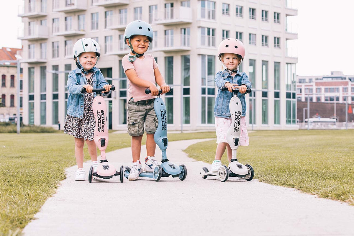 HighwayKick 1 - Monopattino evolutivo 1-5 anni colore ROSE