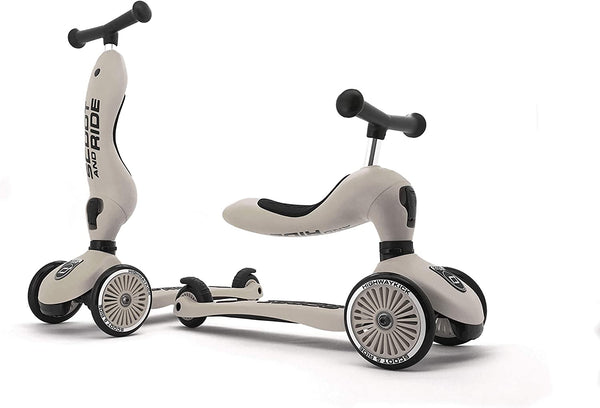 HighwayKick 1 - Monopattino evolutivo 1-5 anni colore ASH