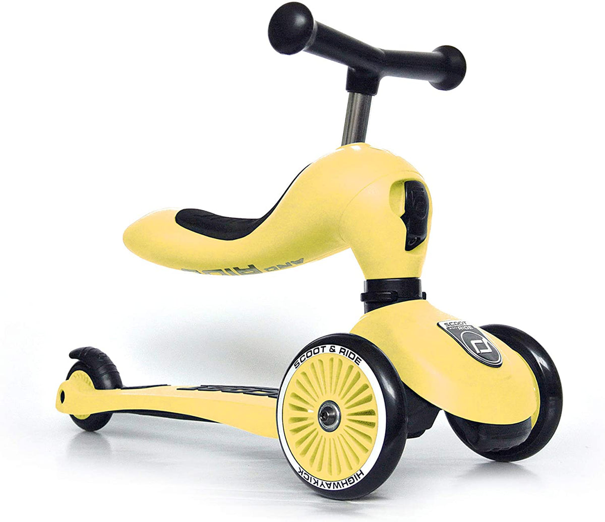 HighwayKick 1 - Monopattino evolutivo 1-5 anni colore LEMON