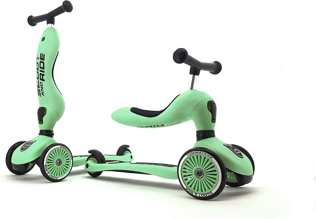 HighwayKick 1 - Monopattino evolutivo 1-5 anni colore KIWI