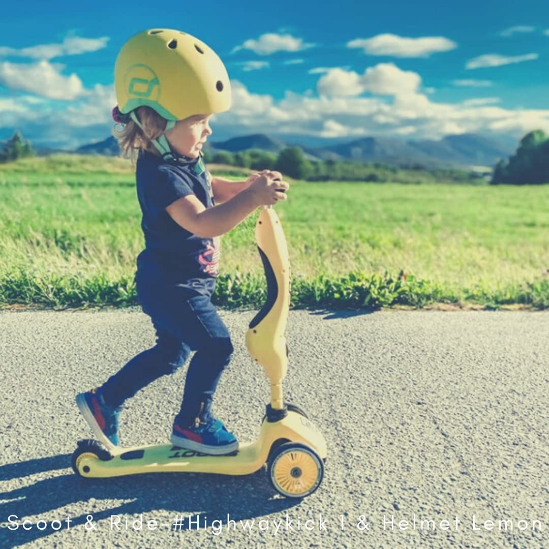HighwayKick 1 - Monopattino evolutivo 1-5 anni colore LEMON