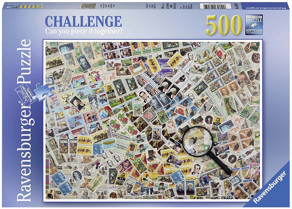 Puzzle 500 pezzi cod. 14805 - Francobolli