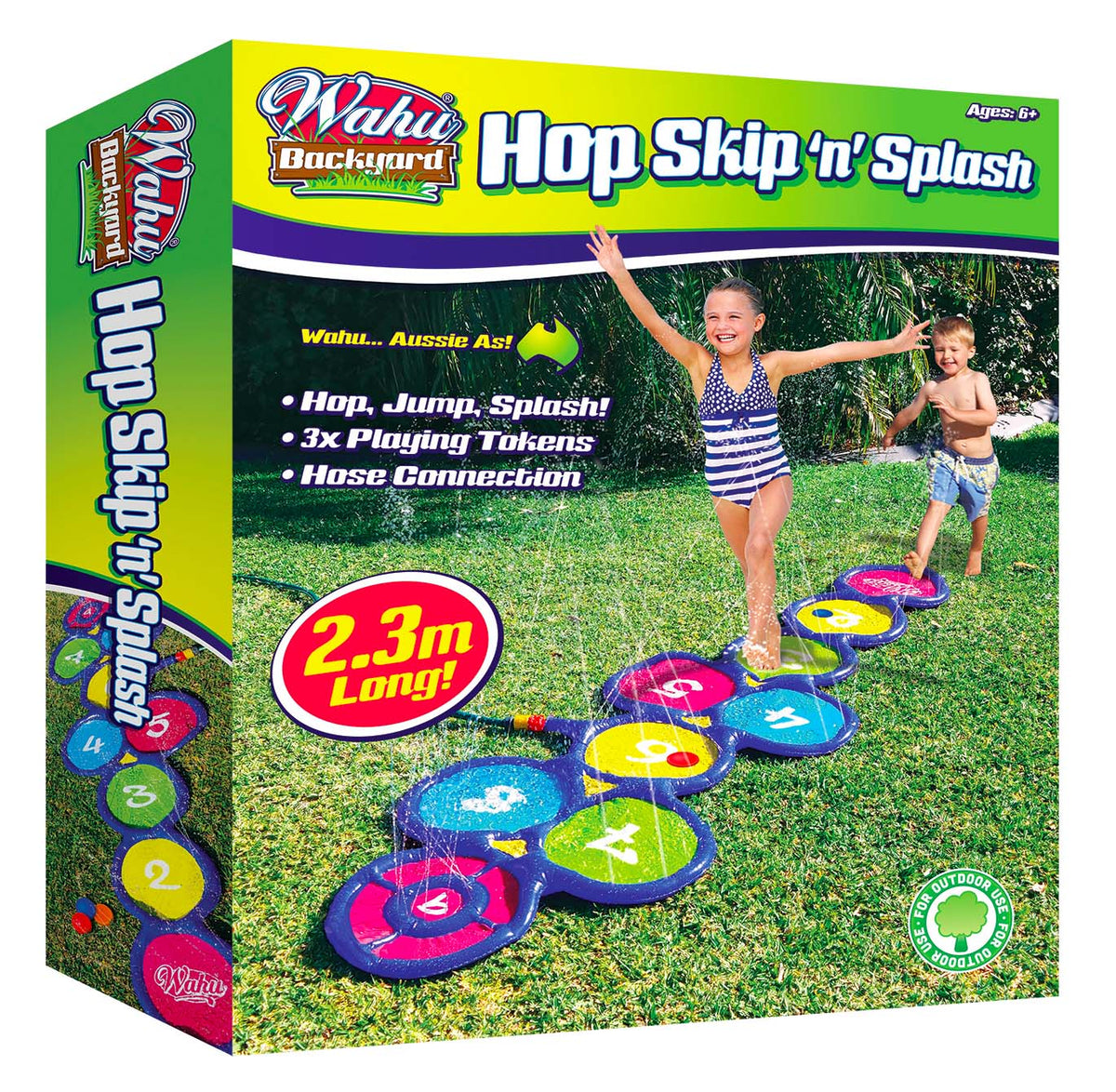 Hop, Skip 'n' Splash! (hopscotch game)