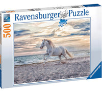 Puzzle 500 pezzi cod. 16586 - Cavallo in spiaggia