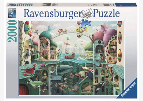 Puzzle 2.000 pezzi cod. 16823 - Se i pesci potessero camminare