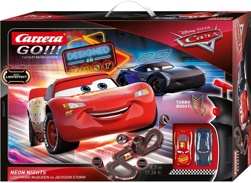 Pista Carrera Go!!! Cars Neon Nights