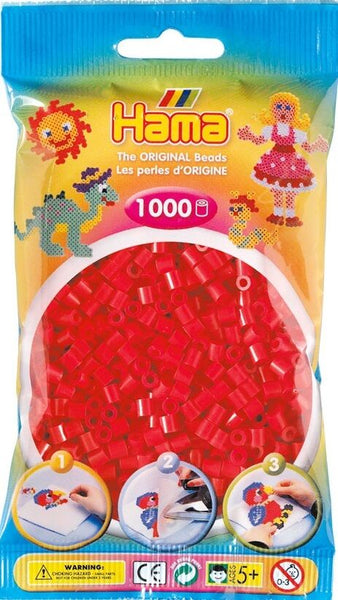 Hama Beads Midi, bustina da 1.000 pezzi - Vari colori